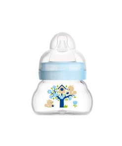 MAM Feel Good 380S Baby Glass Bottle Boy (0m+) 90ml