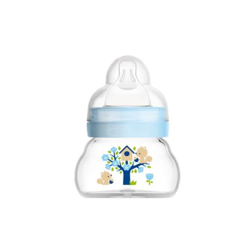 MAM Feel Good 380S Baby Glass Bottle Boy (0m+) 90ml