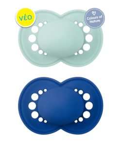 MAM Original Colors of Nature 178S Silicone Pacifier Boy (6-16m) 2pcs