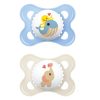 MAM Original Better Together 100S Silicone Pacifier Boy (2-6m) 2pcs
