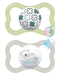 MAM Supreme 295S Silicone Pacifier Unisex (16m+) 2pcs