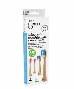 The Humble Co. Electric Toothbrush Bamboo Heads - 4pcs