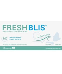 Freshblis Probiotics in the Form of Mint Flavored Chewing Gum 10pcs