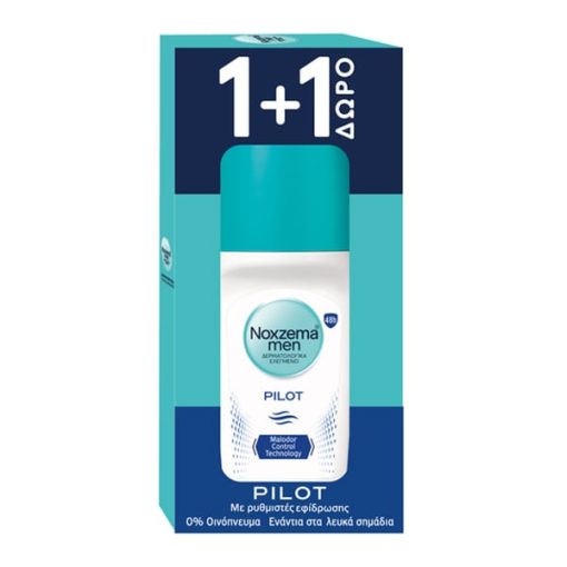 Noxzema Roll-On Pilot 50ml 1+1 Gift