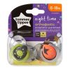Tommee Tippee Night Time Silicone Soothers 2pcs