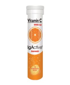 IgActive Vitamin C 1000mg Dietary Supplement With Vitamin C 20 Effervescent Tablets