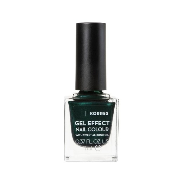 Korres Gel Effect Nail Colour 89 Velvet Green 11ml