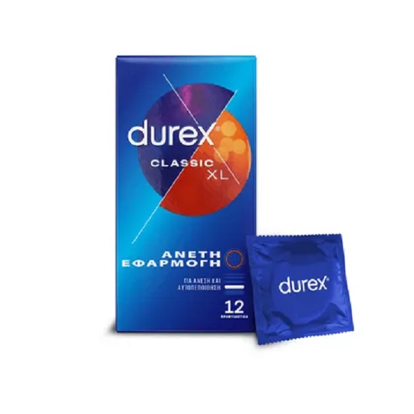 Durex Classic XL Comfortable Fit - 12pcs
