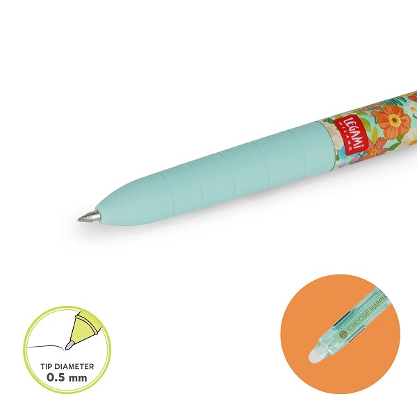 Legami 3 Colour Erasable Gel Pen Flower