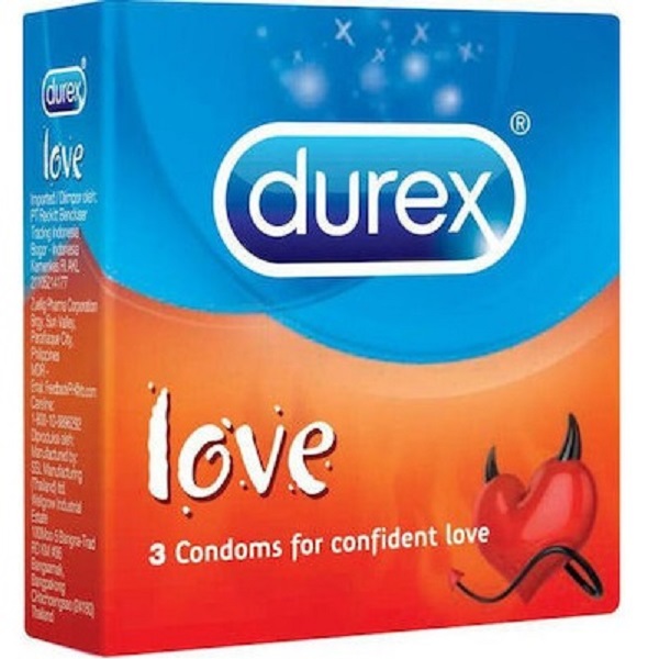 Durex Love condoms - 3pcs