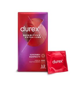 Durex Sensitive Extra Lube condoms - 12pcs