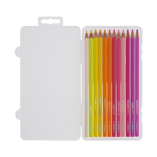 Legami Set of 12 Colouring Pencils - Live Colourfully