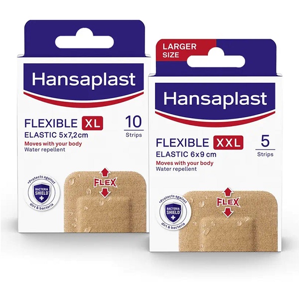 Hansaplast Flexible Elastic XL 10pcs