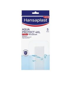 Hansaplast Med Antibacterial Aqua Protect 4XL STERILE 10x20cm, 5pcs