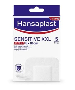 HANSAPLAST Sensitive XXL 8X10 5pcs