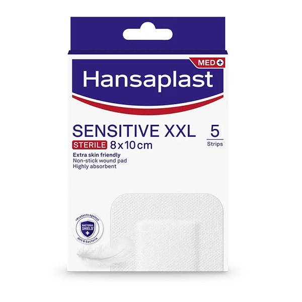 HANSAPLAST Sensitive XXL 8X10 5pcs