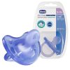 Chicco Physio Soft Orthodontic Pacifier All Silicone Purple 12m+
