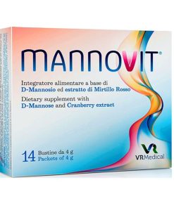 Mannovit D-Mannose & Cranberry Extract 14pcs