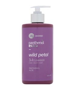 Panthenol Extra Wild Petal 3 in 1 Cleanser Face-Body-Hair 500ml