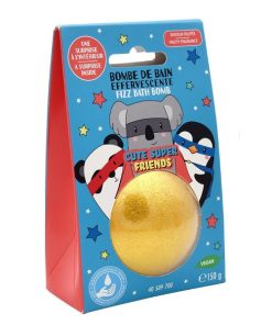 Orion TakeCare Fruit-scented Bath Bomb, Cute Friends -150g