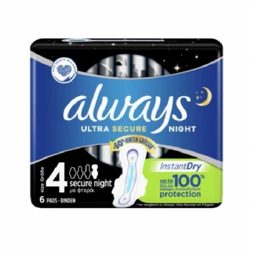 ALWAYS Ultra Secure Night 6 pcs