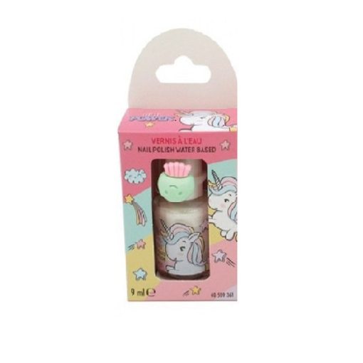 Orion TakeCare Unicorn Children's Water-Based Nail Polish, White 9ml