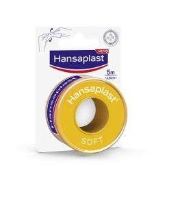 Hansaplast Soft Hypoallergic Tape 5m x 2,5cm