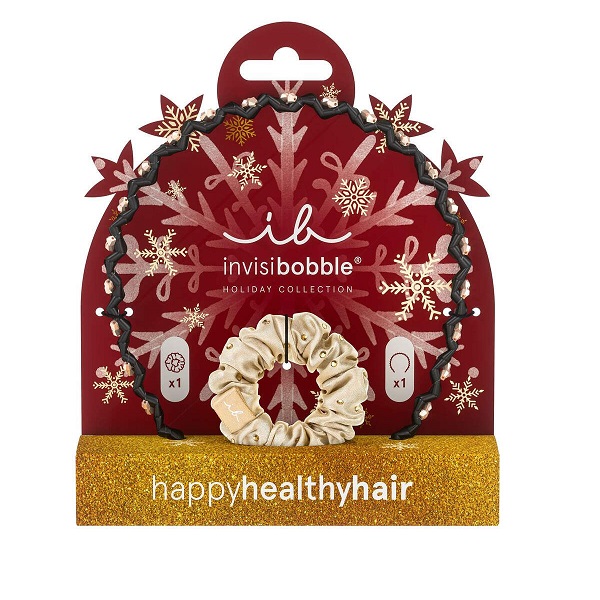 Invisibobble Winterful Life Headband +1 Sprunchie Hair Band