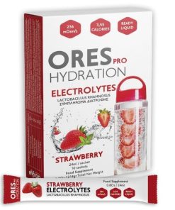 Eifron Ores Pro Hydration Electrolytes Strawberry 10 Sachets