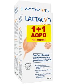 Lactacyd Classic Intimate Washing Lotion 300 ml + 200 ml