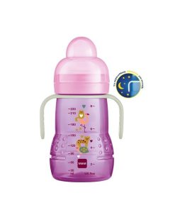 Mam Trainer+ Night Transition Bottle Girl 4+ 220ml