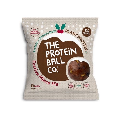 The Protein Ball Co Festive Mince Pie Protein Ball 45g