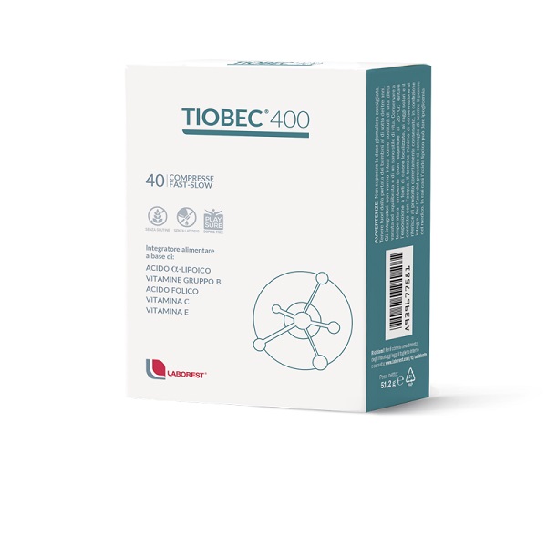 Tiobec 400 Nutritional Supplement 40 tablets