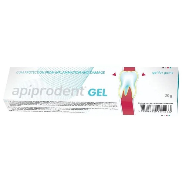 Uplab Apiprodent Gel For Gum Protection 20g