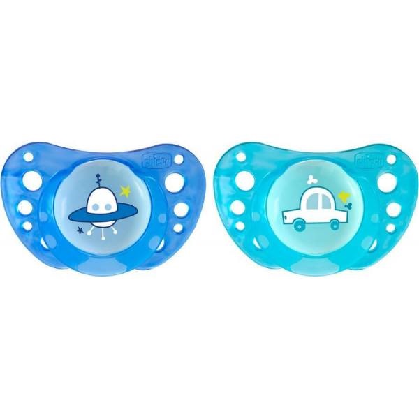 Chicco Physio Air Orthodontic Pacifier Ciel 16-36m+ 2pcs