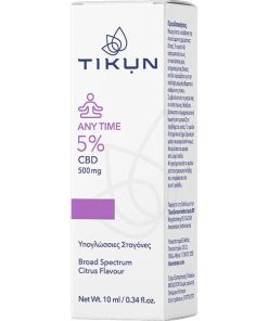 Tikun Any Time 5% CBD 500mg 10m