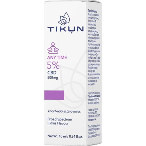 Tikun Any Time 5% CBD 500mg 10m