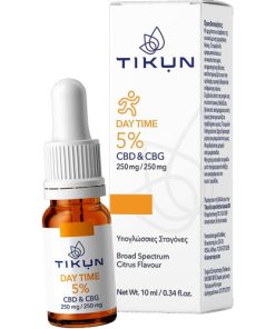 Tikun - Day Time 5% CBD 250mg & CBG 250mg - 10ml