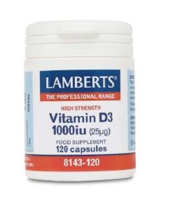 Lamberts Vitamin D3 (2000IU) 120caps