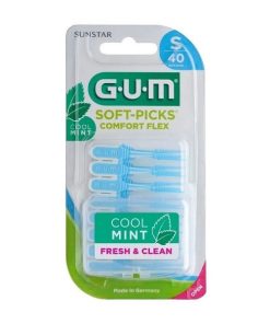 GUM Soft-Picks Comfort Flex Cool Mint 40pcs