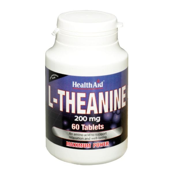 Health Aid L-Theanine 200mg 60Tabs