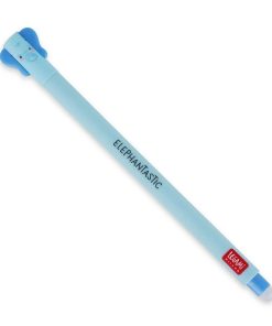 Legami Blue Erasable Gel Pen Elephant 0.7 mm