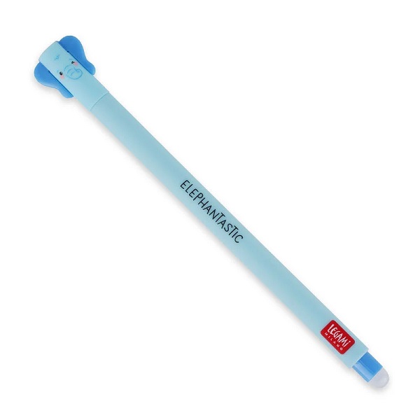 Legami Blue Erasable Gel Pen Elephant 0.7 mm