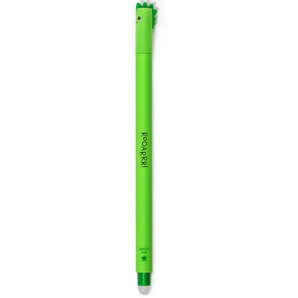 Legami Green Erasable Gel Pen Dino 0.7 mm