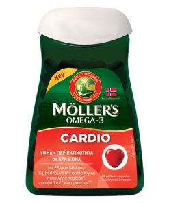 Moller's Omega-3 Cardio Fish Oil Supplement 60caps