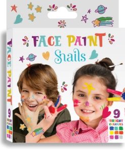 SNAILS Face Paint 9 Bright Colours 27gr