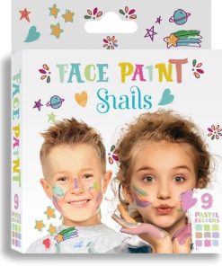 SNAILS Face Paint 9 Pastel Colours 27gr