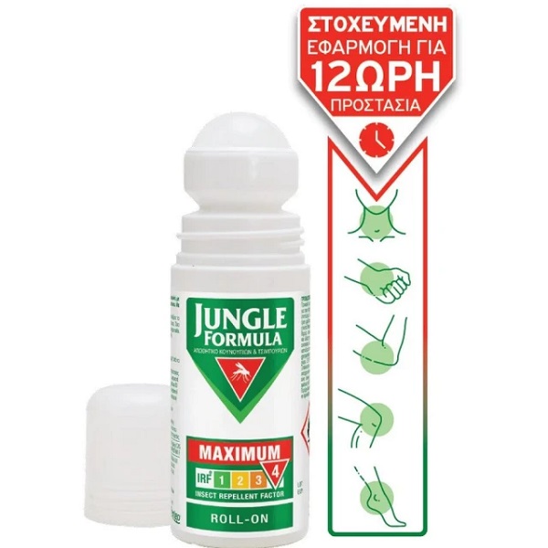 Jungle Formula Maximum Insect Repellent Lotion in Roll On 50ml