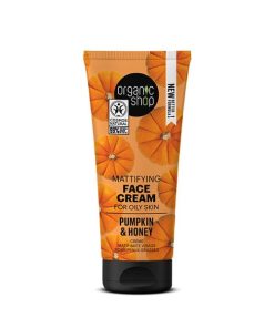 Organic Shop Mattifying Face Cream Pumpkin & Honey 50ml