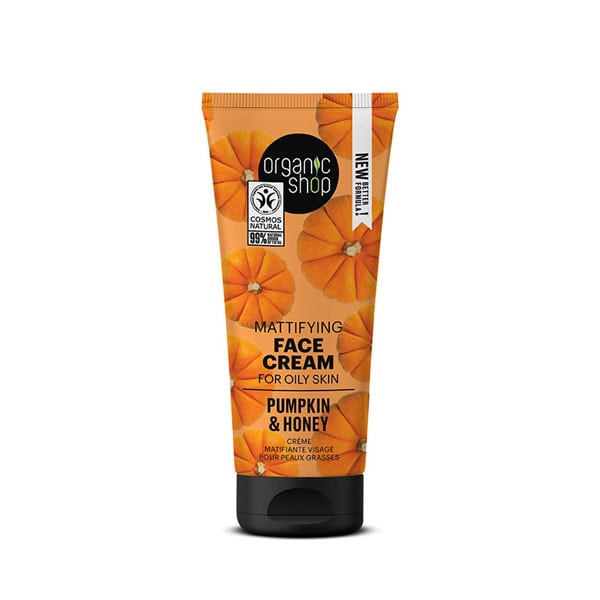 Organic Shop Mattifying Face Cream Pumpkin & Honey 50ml